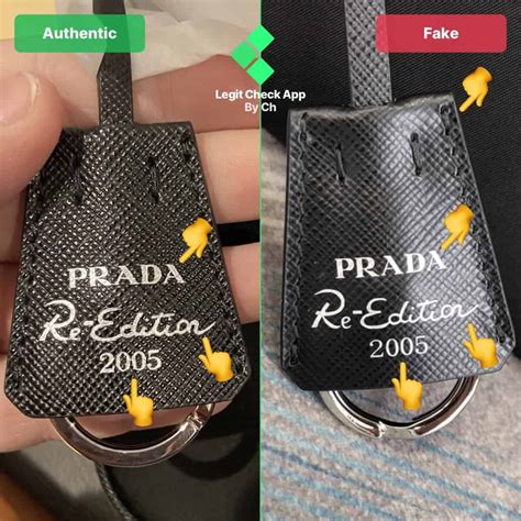 prada re edition 2005 real vs fake|authenticity card prada.